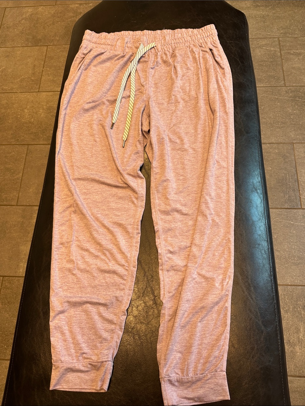 Women's Pink Drawstring Jogger Pants